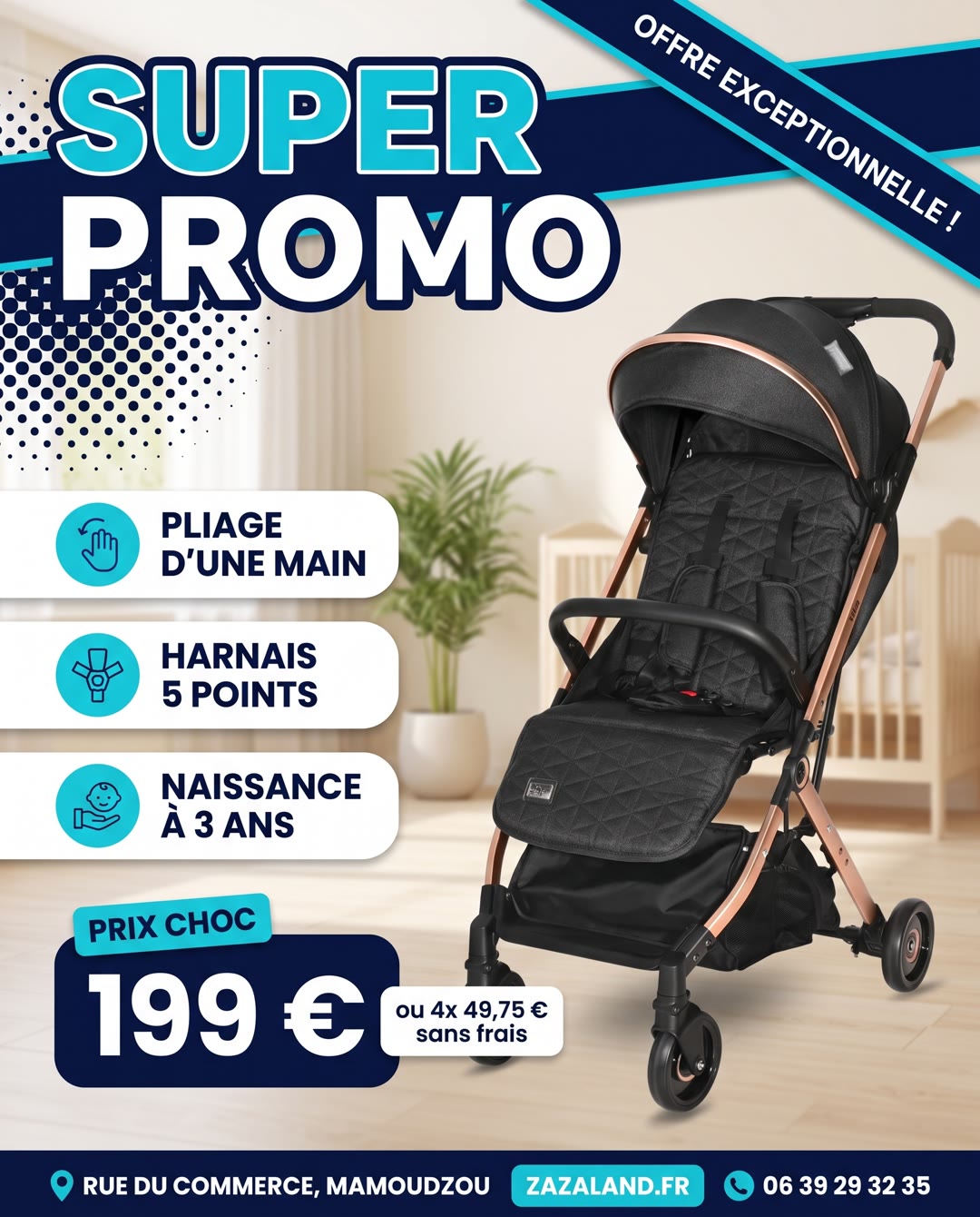 Flyer promo poussette — 4:5